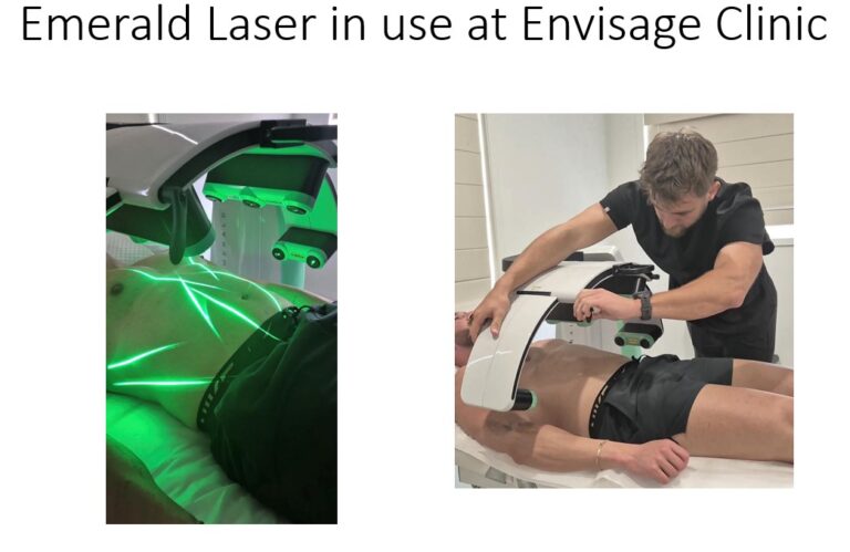 emerald laser treatment avialable at Envisage Clinic