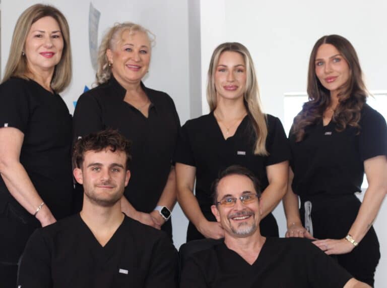 The medical team at Envisage Clinic Ashmore/Benowa led by medical director Dr Chris Leat